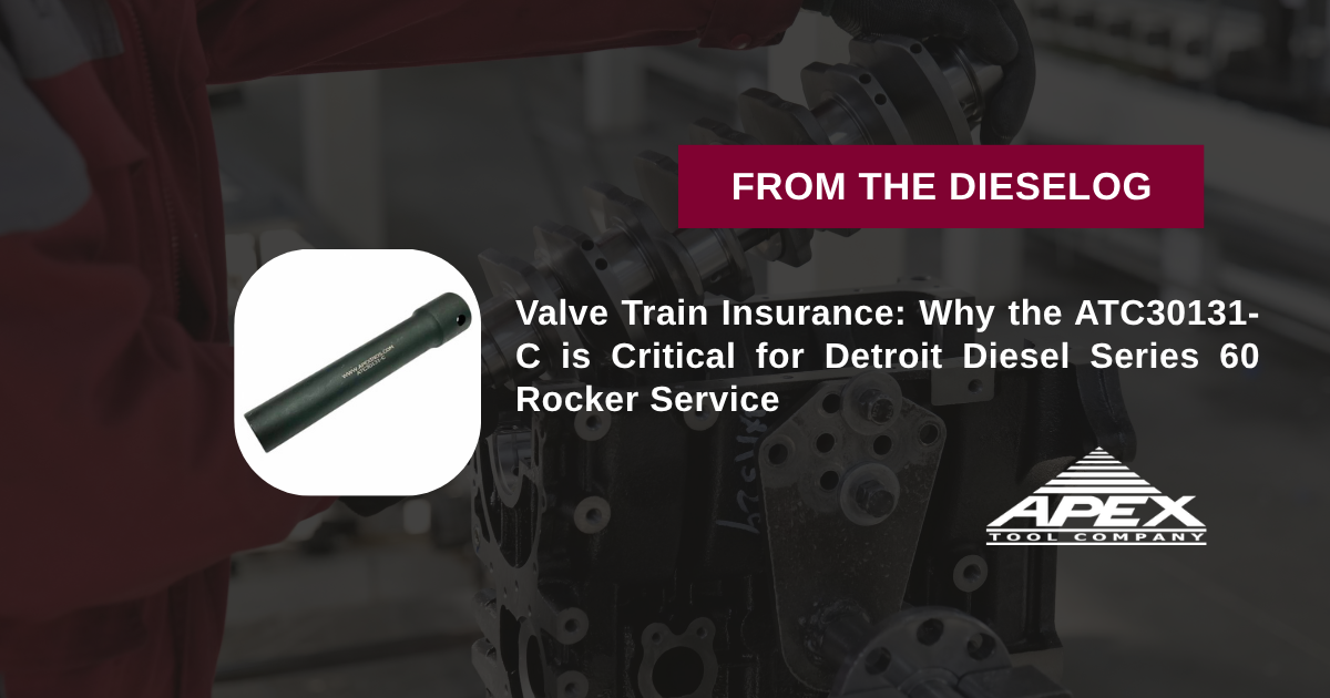 Valve Train Insurance: Why the ATC30131-C is Critical for Detroit Diesel Series 60 Rocker Service